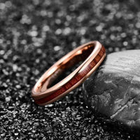 Thumbnail for Rosegold Ladies Tungsten Ring